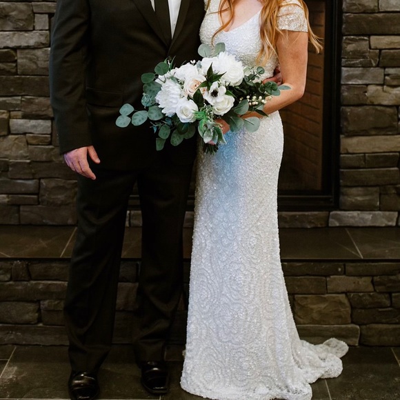 Theia Dresses Theia Lilia Wedding Gown Poshmark